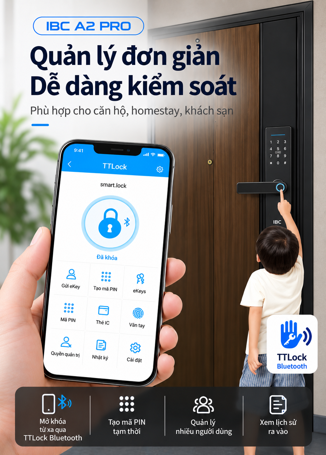 Lion Lock Phân Phối Khóa Cửa Thông Minh Vân Tay