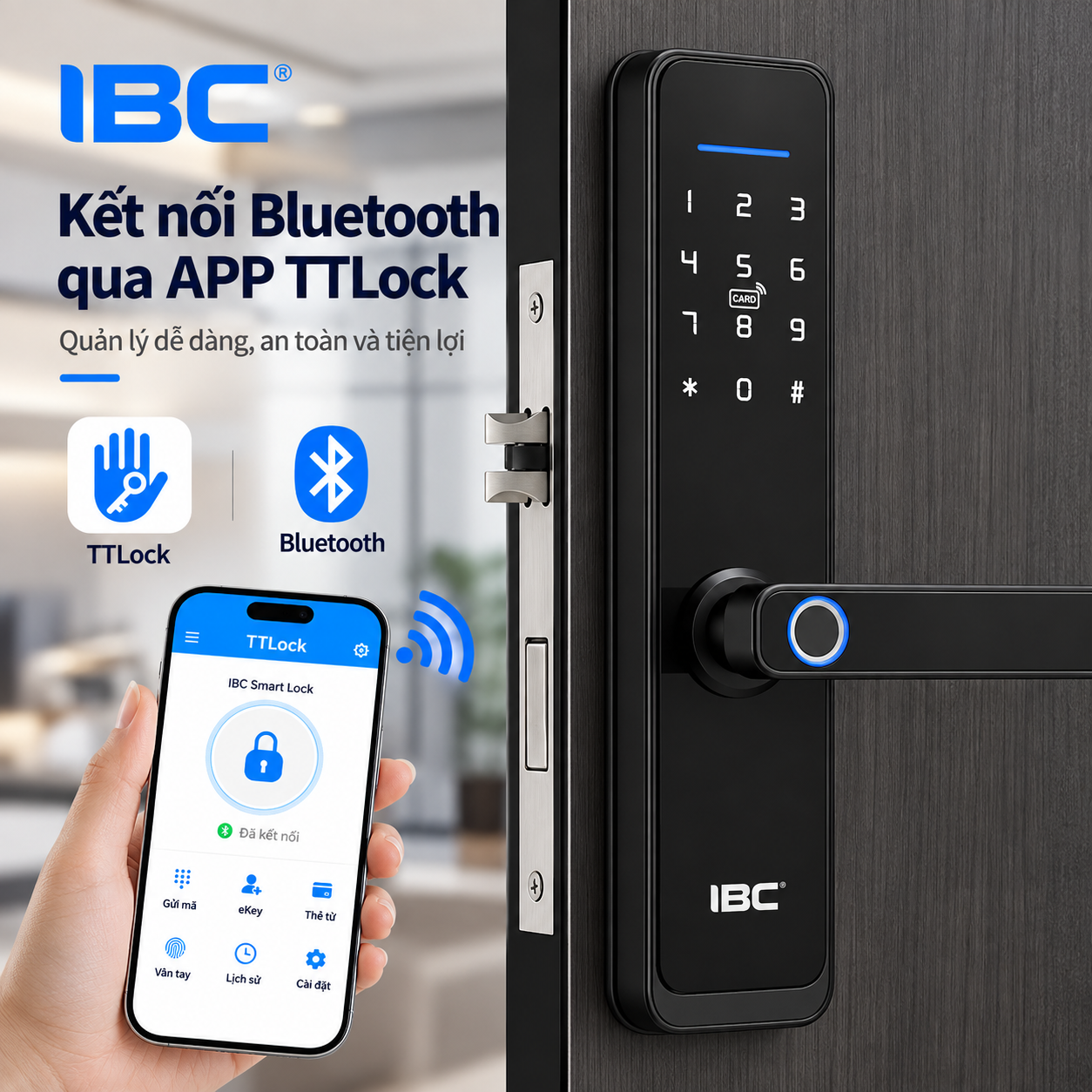 Lion Lock Phân Phối Khóa Cửa Thông Minh Vân Tay