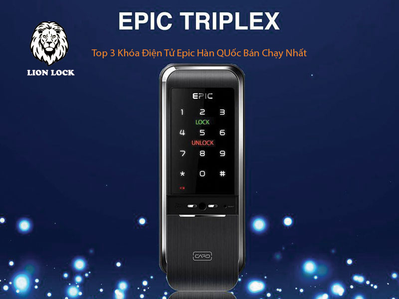 Khóa Điện Tử EPIC TRIPLEX 