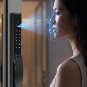 Khóa thông minh Avolock AN566 cho cửa nhôm Xingfa, Face ID 3D