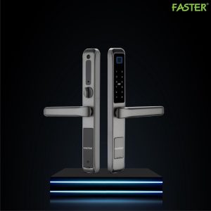 Khóa vân tay cửa nhôm Faster FS6800 Grey